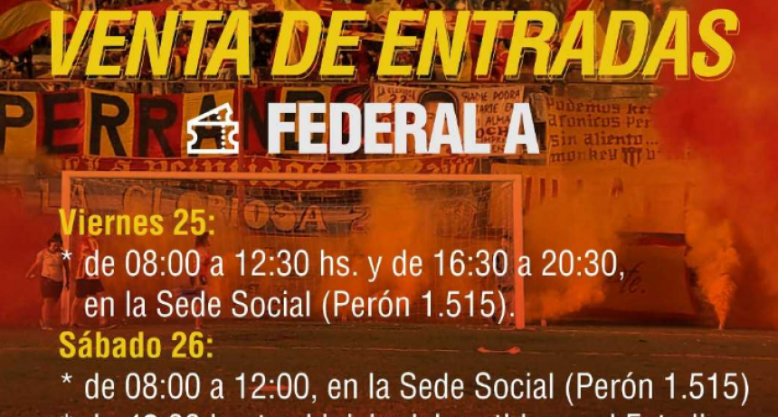 Sarmiento puso a la venta las entradas para su debut: precios, días, lugares y horarios de venta
