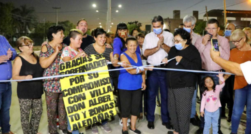 La cuidad Resistencia suma 18 cuadras de pavimento para mejorar la conectividad en la zona sur