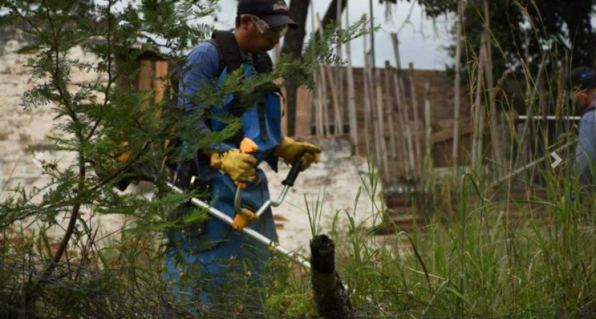 Saneamiento Ambiental: el Equipo Hábitat intervino en puntos estratégicos del área metropolitana de la cuidad