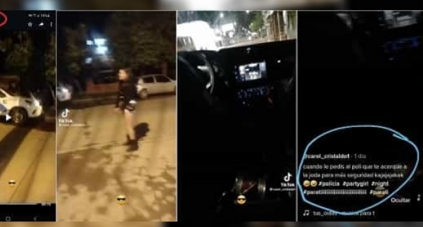 Insólito: investigan a un agente policial que habría pasado a buscar a una joven en un patrullero y la habría llevado a un boliche