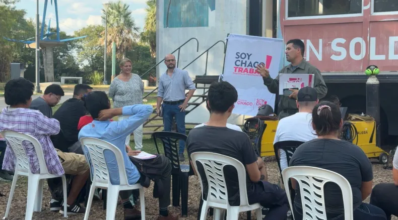 Arrancaron las capacitaciones en oficios con talleres m&oacute;viles en Resistencia