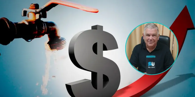 "El agua aumentar&aacute; un 150% entre mayo y noviembre", asegur&oacute; el presidente de Sameep