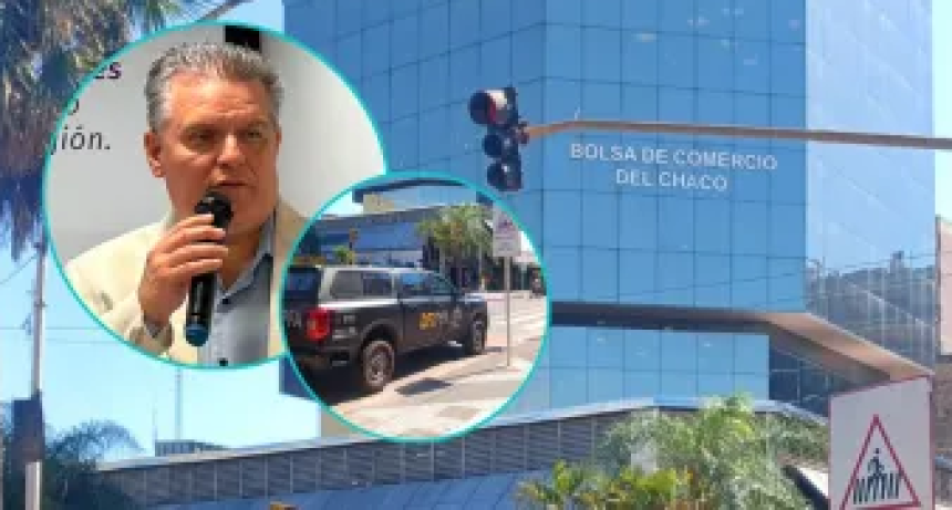Esc&aacute;ndalo de la Bolsa de Comercio: allanamientos en S&aacute;enz Pe&ntilde;a, Charata y le secuestran el celular al gerente Barrios Cima
