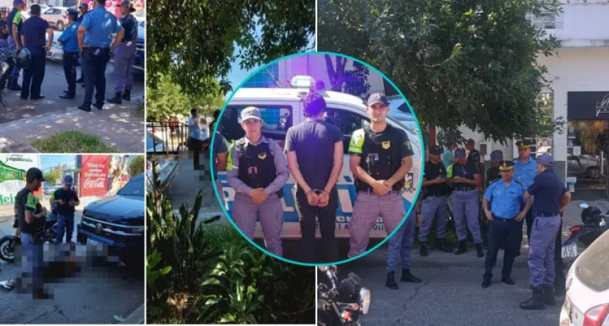 Cacer&iacute;a en el centro de Resistencia: capturan a un pr&oacute;fugo que hab&iacute;a escapado de Corrientes