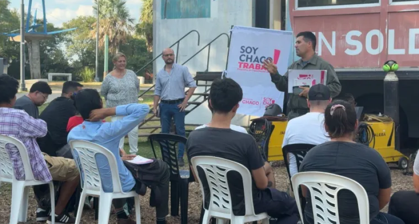 Arrancaron las capacitaciones en oficios con talleres m&oacute;viles en Resistencia