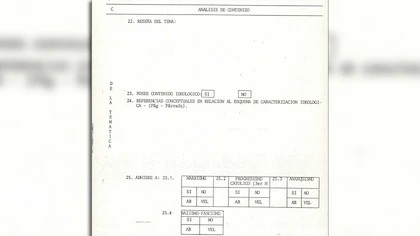 Formularios y descripciones precisas: c&oacute;mo la SIDE recomendaba la censura de libros y pel&iacute;culas durante la &uacute;ltima dictadura