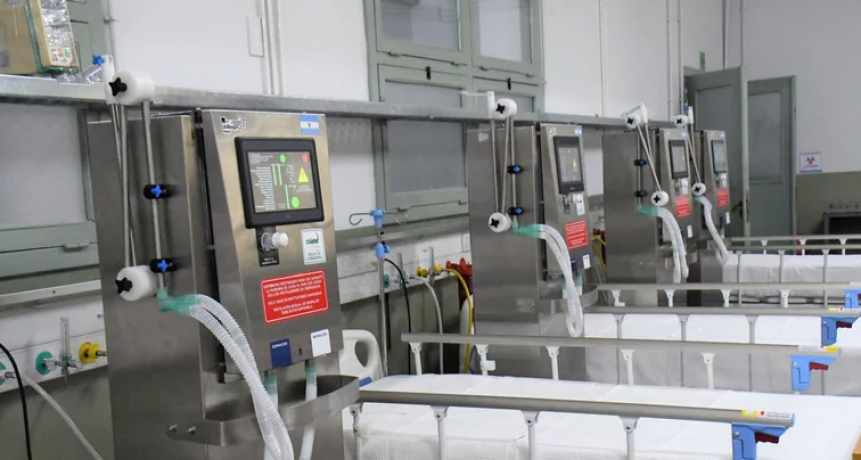 Nuevo r&eacute;cord de internaciones en el hospital de campa&ntilde;a