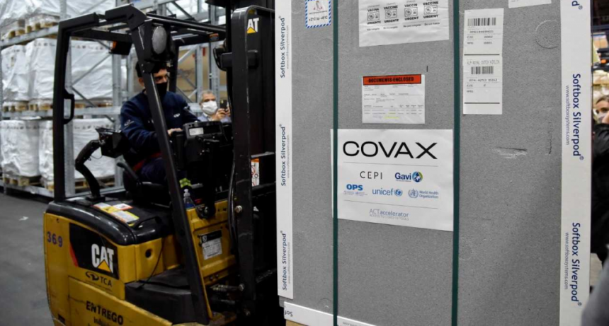 COVID-19| Llegaron al pa&iacute;s 864 mil dosis de vacunas del Fondo Covax