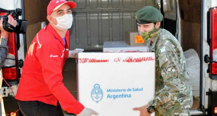 Llegaron al Chaco otras 21.200 dosis de la vacuna AstraZeneca