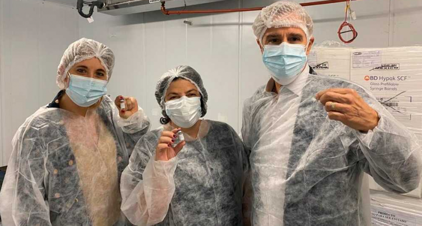 Argentina comenz&oacute; la producci&oacute;n de la vacuna Sputnik V