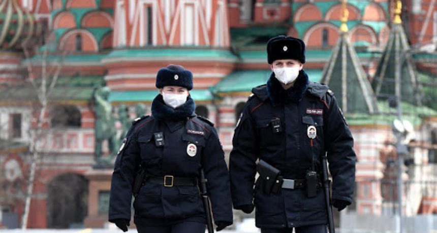 Rusia notifica su menor cifra diaria de contagios desde septiembre