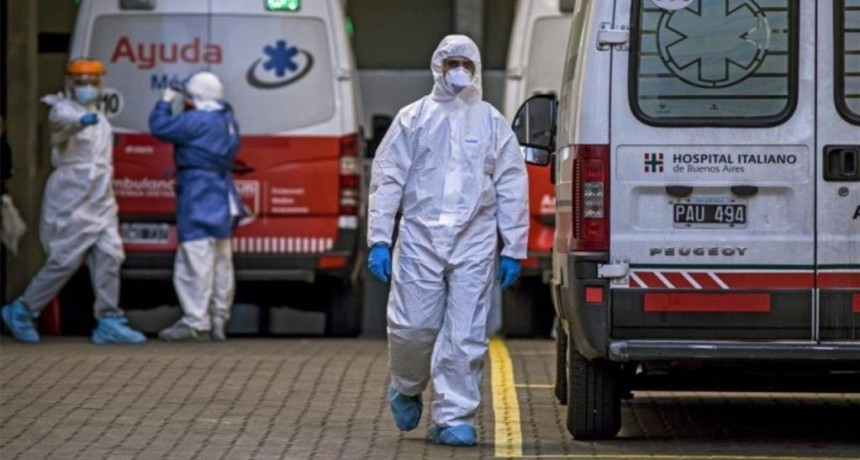 Confirmaron 561 muertes en las &uacute;ltimas 24 horas, la cifra m&aacute;s alta desde que comenz&oacute; la pandemia