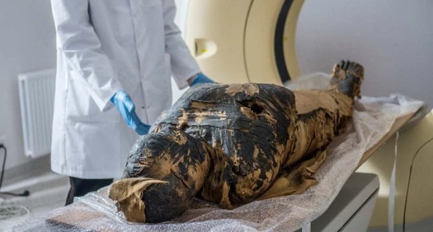 Descubren la primera momia egipcia embarazada