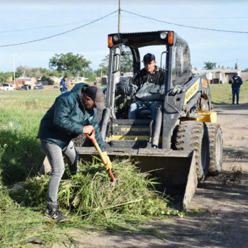 Resistencia realizó un saneamiento ambiental e hídrico en el Gran Toba
