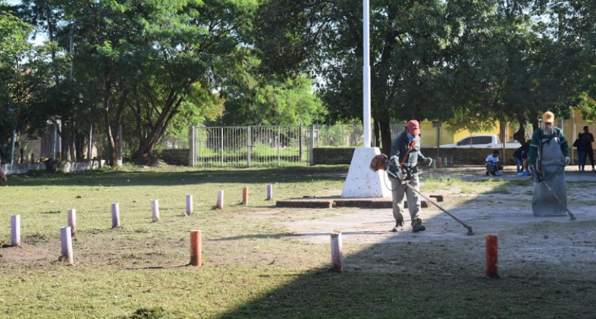 Resistencia llevó el programa “esfuerzo compartido” a la Escuela 383 del Barrio España