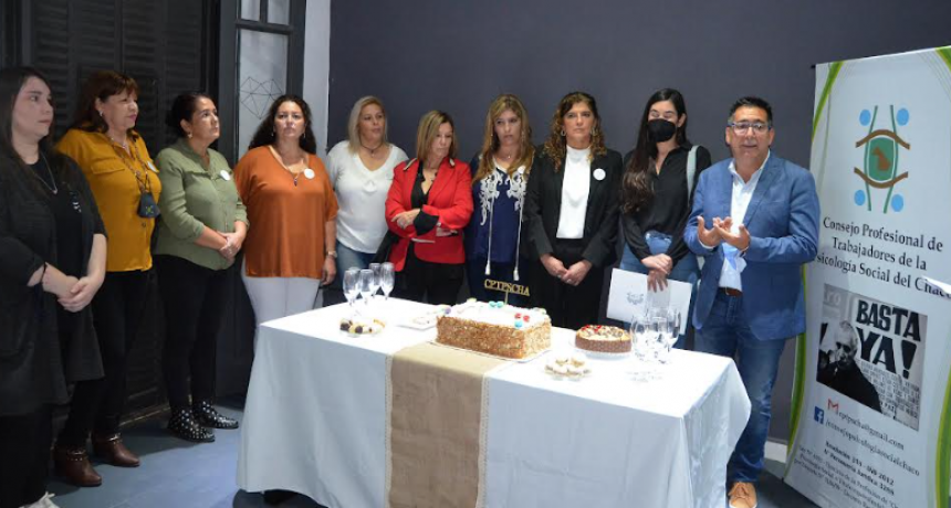 Gustavo Martínez participó de la inauguración de la Sede del Consejo Profesional de Trabajadores de la Psicología Social del Chaco