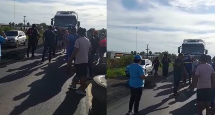 Cortes en la Ruta Nacional N°11: movimientos sociales piden viviendas, trabajo y seguridad