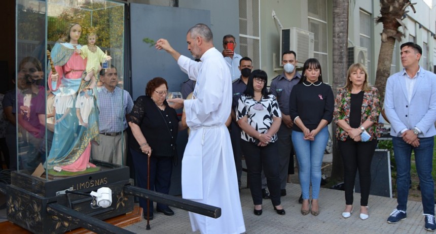 Desde hoy y hasta el viernes, la imagen de María Auxiliadora visita el municipio de Resistencia