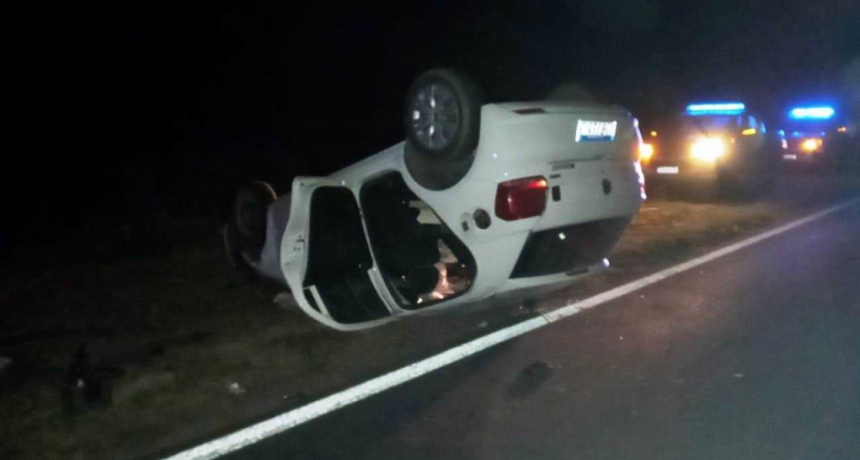 Muri&oacute; un hombre de 46 luego de un choque entre autos por Ruta 16