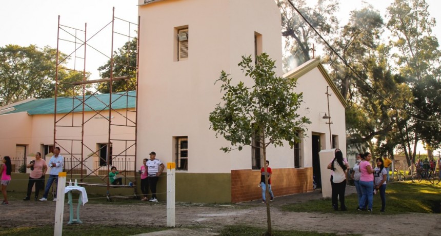 Colonia Baranda: Reacondicionan la capilla "Cruz de los Milagros"