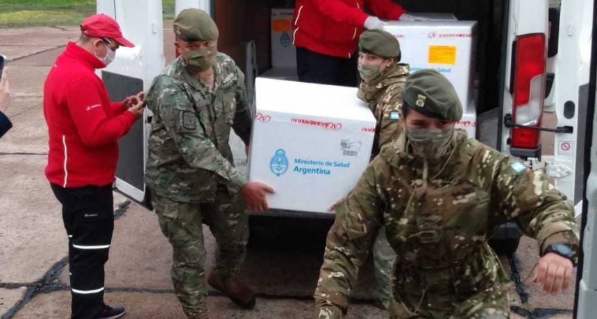 Llegaron 23.400 vacunas de Sinopharm contra el coronavirus