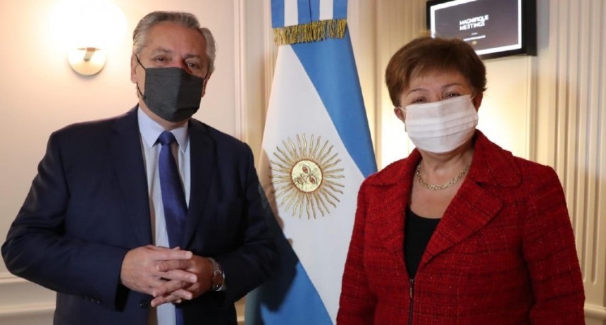 Fern&aacute;ndez, tras el encuentro con la titular del FMI: "La reuni&oacute;n fue muy constructiva"