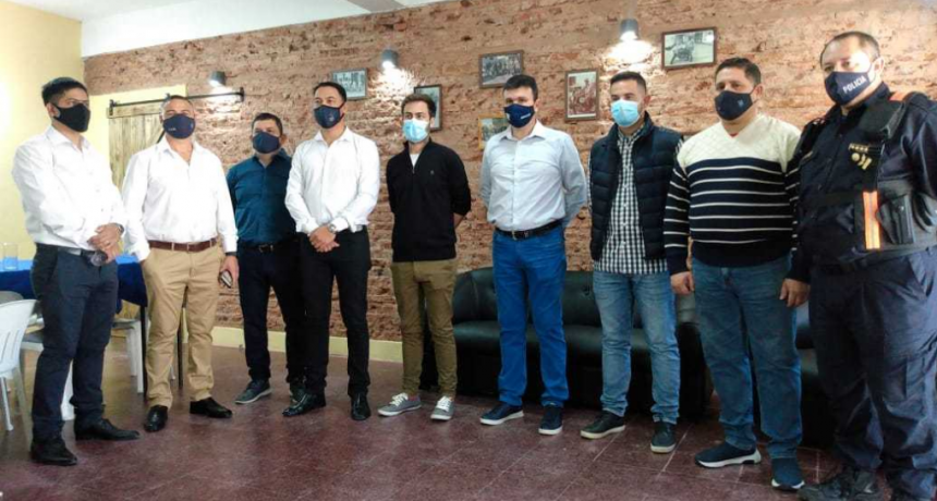 Inauguran primera etapa de refacciones del edificio de la Polic&iacute;a Caminera