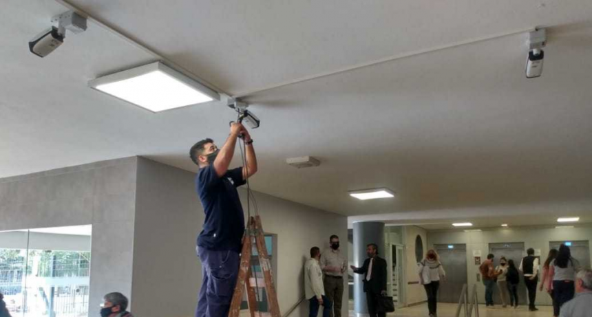 Instalaron c&aacute;maras de reconocimiento facial en Casa de Gobierno