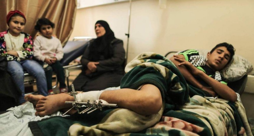 Conflicto palestino-israel&iacute; Los hospitales en la Franja de Gaza, al l&iacute;mite por los bombardeos israel&iacute;es