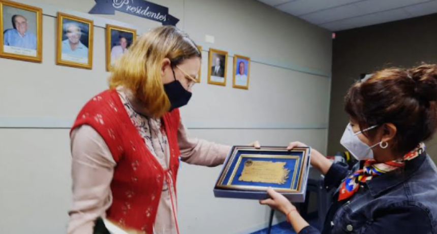 Reconocimiento Legislativo a Miriam Masson
