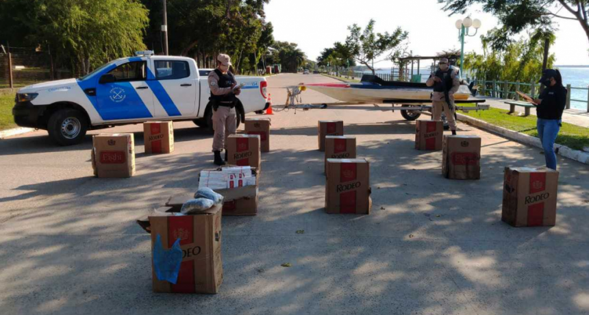 Lo detuvieron con 10 kilos de marihuana y 5.500 paquetes de cigarrillos ilegales