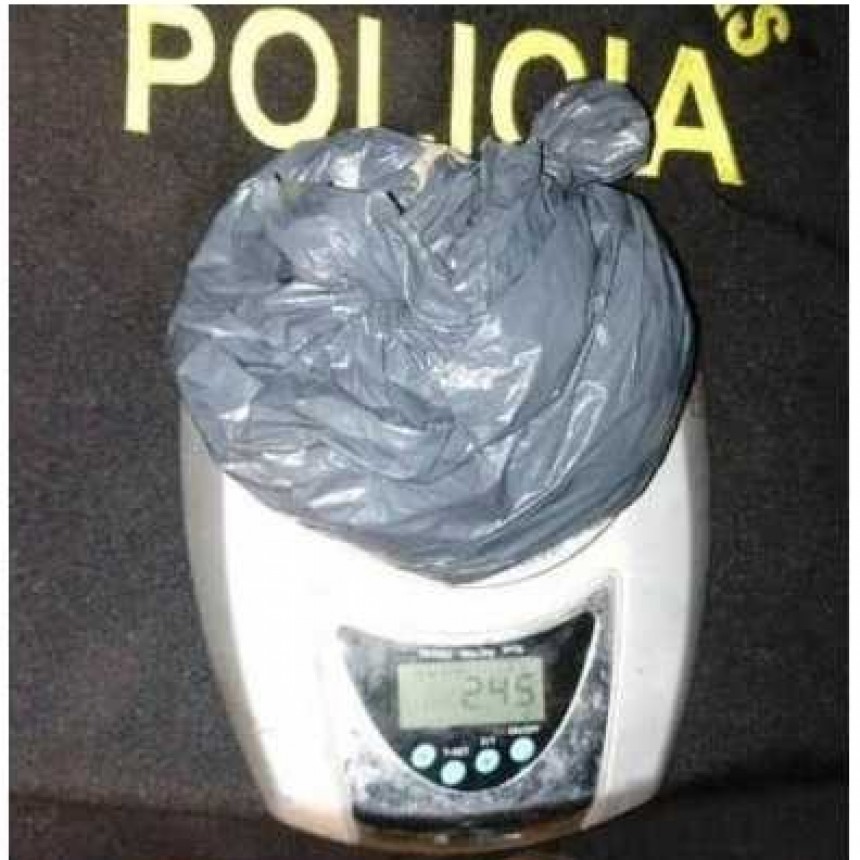 Transportaban marihuana y huyeron al ver a la Polic&iacute;a