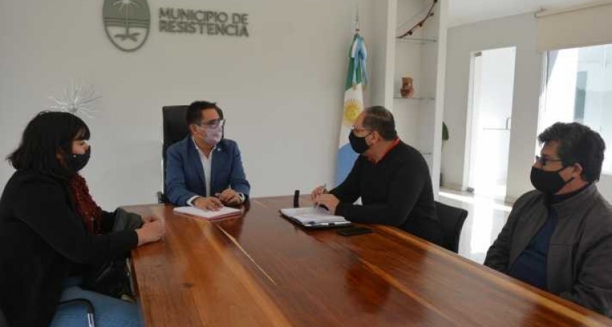 El Intendente de Resistencia se reuni&oacute; con autoridades de la Defensor&iacute;a del Pueblo