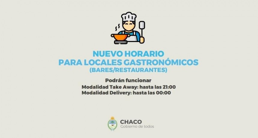 El Gobierno ampli&oacute; el horario del delivery gastron&oacute;mico hasta las 00