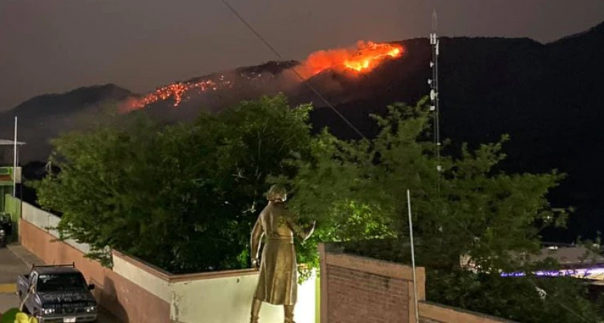 Enfrentamientos del narco en Aguililla provocaron incendios forestales