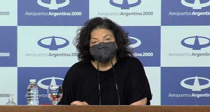 Vizzotti: "Tenemos m&aacute;s de nueve millones de personas vacunadas con una dosis"