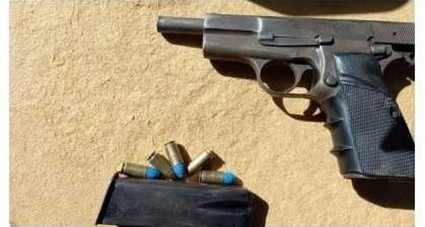 Arroj&oacute; el arma que pose&iacute;a y se dio a la fuga al notar a la Polic&iacute;a