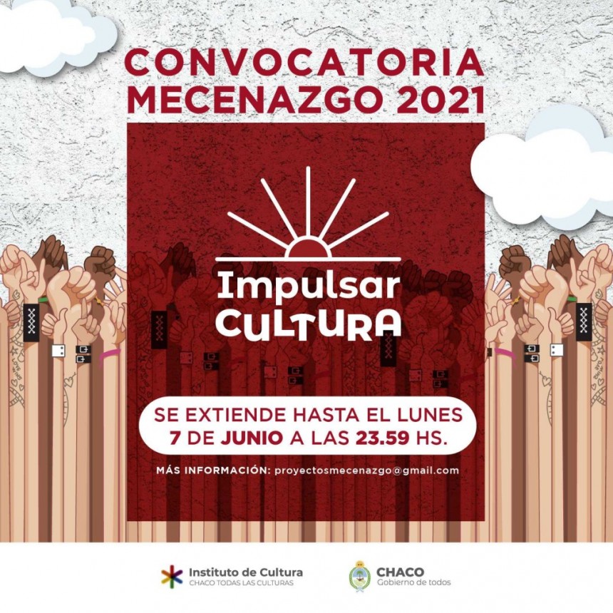 Se extiende la convocatoria para presentar proyectos a trav&eacute;s del financiamiento de Mecenazgo