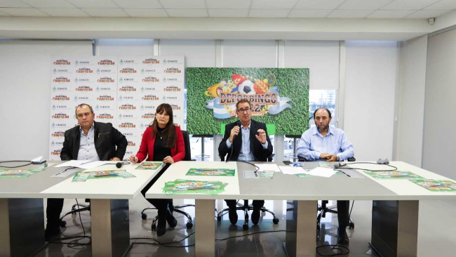 Lotería Chaqueña presentó un nuevo sorteo del “Deporbingo” en beneficio de los clubes