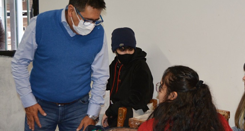 Gustavo Martínez: “el acompañamiento a los estudiantes es ahora porque ellos son el futuro”