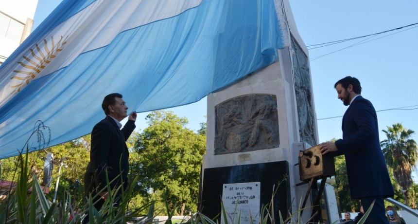 Con distintos actos, la cuidad de Resistencia celebró el día del Himno Nacional Argentino