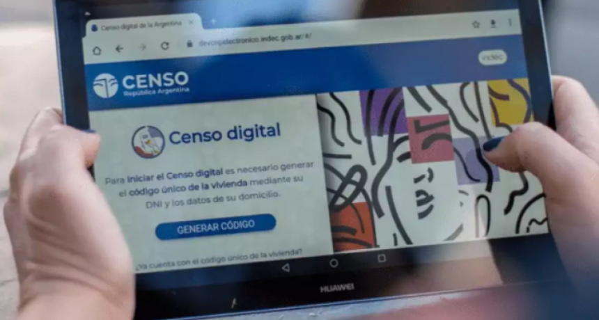 Más de 23 millones de personas completaron el formulario digital del Censo 2022