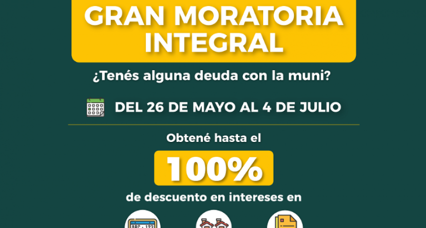 El Municipio de Resistencia ofrece al contribuyente una moratoria especial para regularizar todas sus deudas