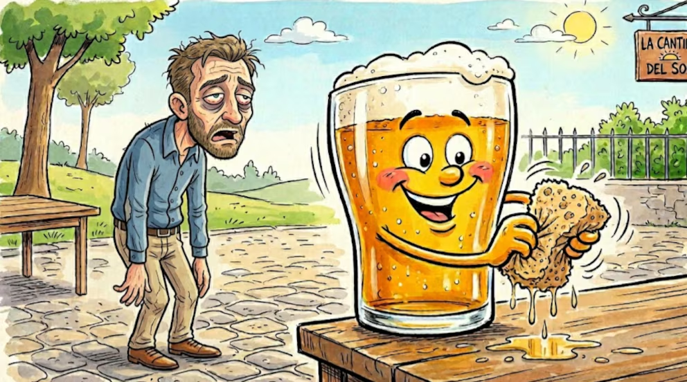 Por qu&eacute; el alcohol deshidrata el cuerpo y cu&aacute;l es el efecto que se activa minutos despu&eacute;s de beber, seg&uacute;n especialistas