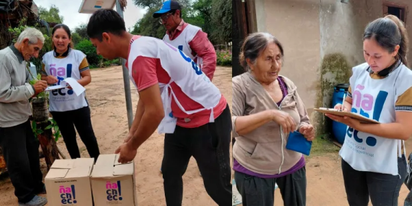 Pompeya: el Gobierno entrega ayuda a familias afectadas por inundaciones