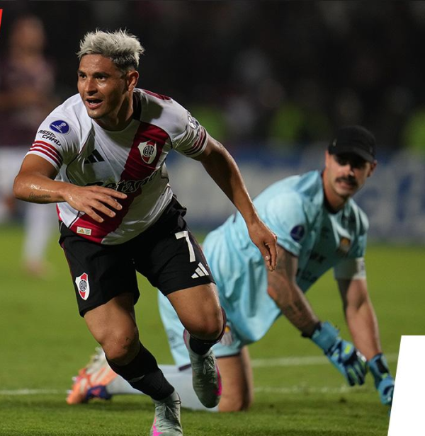 &Eacute;pico triunfo de River Plate ante Carabobo por la Sudamericana: gan&oacute; 2-1 sobre el final 