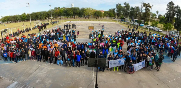 S&aacute;enz Pe&ntilde;a fue sede del lanzamiento de la Liga Provincial de Deportes Adaptados