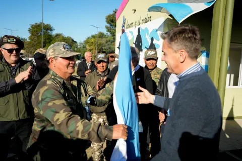 Excombatientes originarios de Malvinas lograron su primera oficina tras m&aacute;s de cuatro d&eacute;cadas