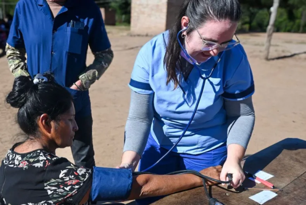 El operativo de salud de atenci&oacute;n gratuita llega a Los Frentones y R&iacute;o Muerto