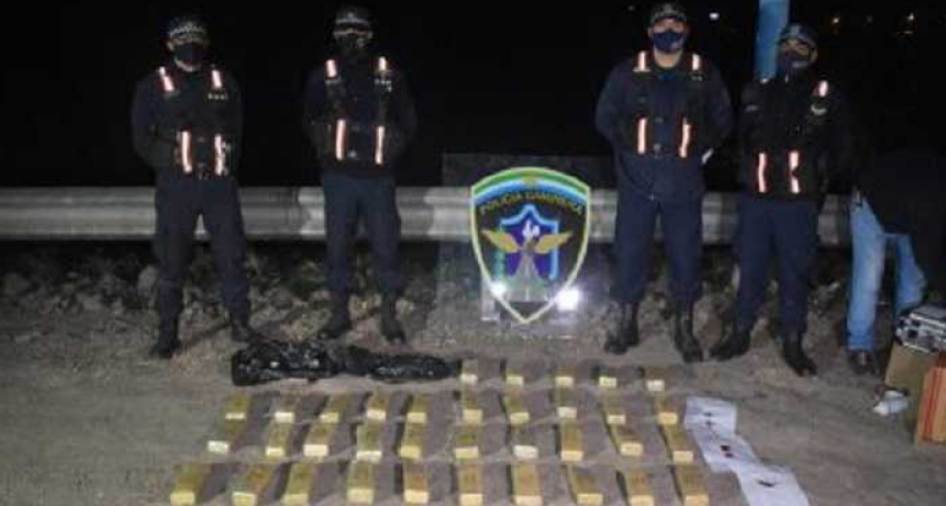 La Polic&iacute;a Caminera secuestr&oacute; m&aacute;s de 32 kilos de marihuana